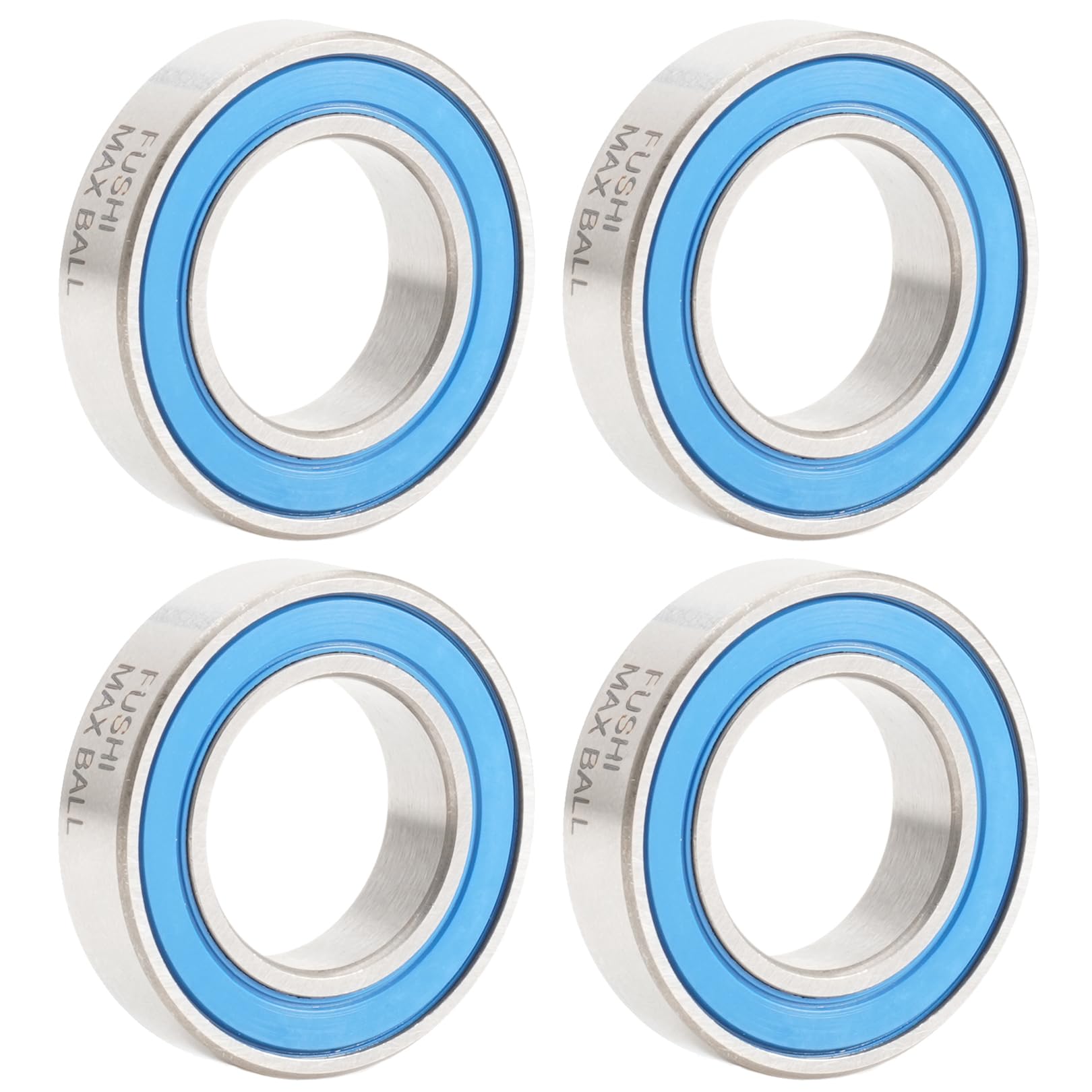 Roulement à cartouche VRS Max 6801 VRS Max - Dimensions : 12 x 21 x 5 mm - Acier chromé bleu scellé avec graisse - 6801LLU Cart Full Balls Bearing pour vélo Pivot (pick de 4 pièces)