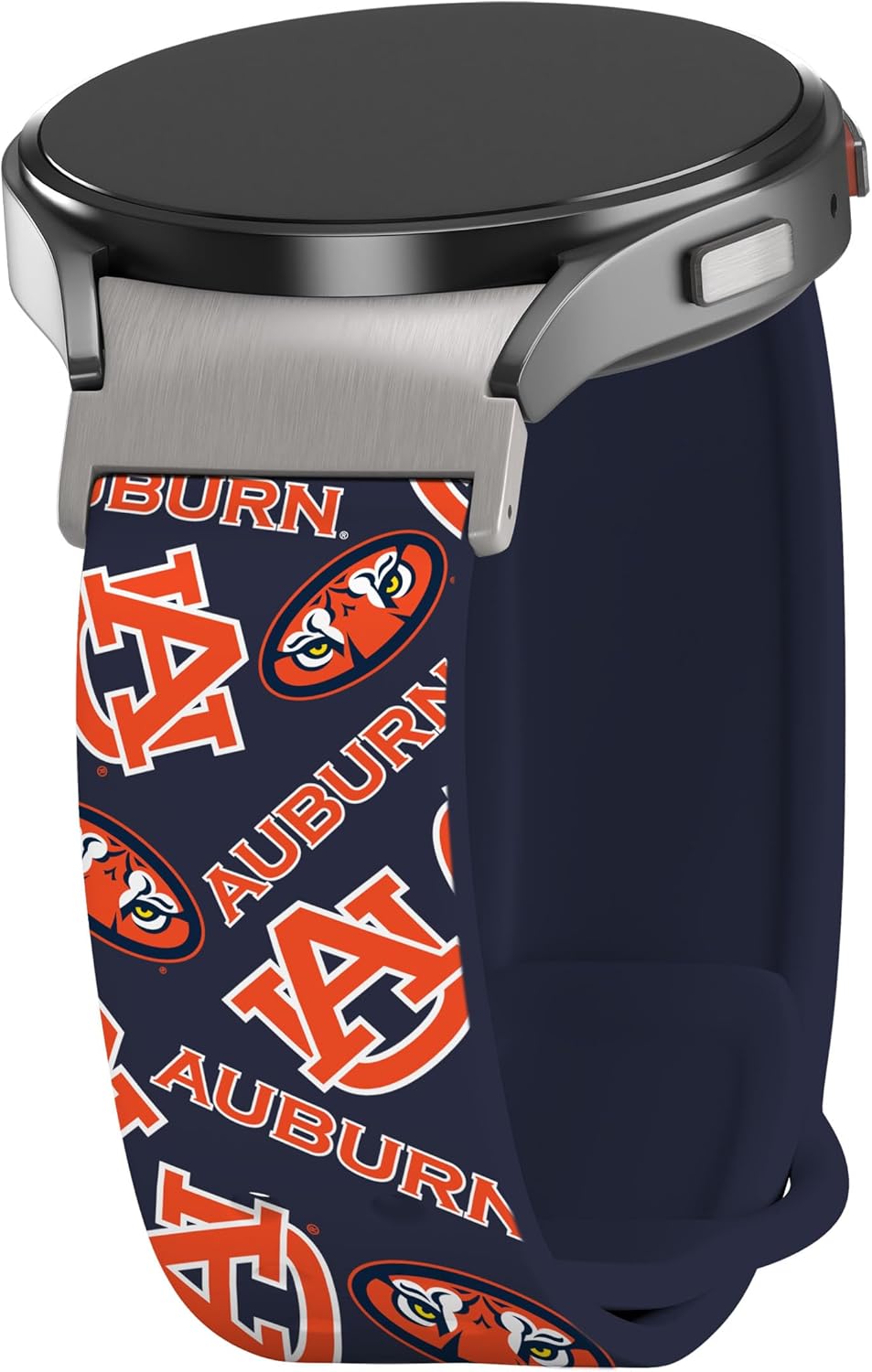 Affinity Bands Auburn Tigers HD Fitted Watch Band Compatible with Samsung Galaxy Watch 4-7 (Long Scattered)