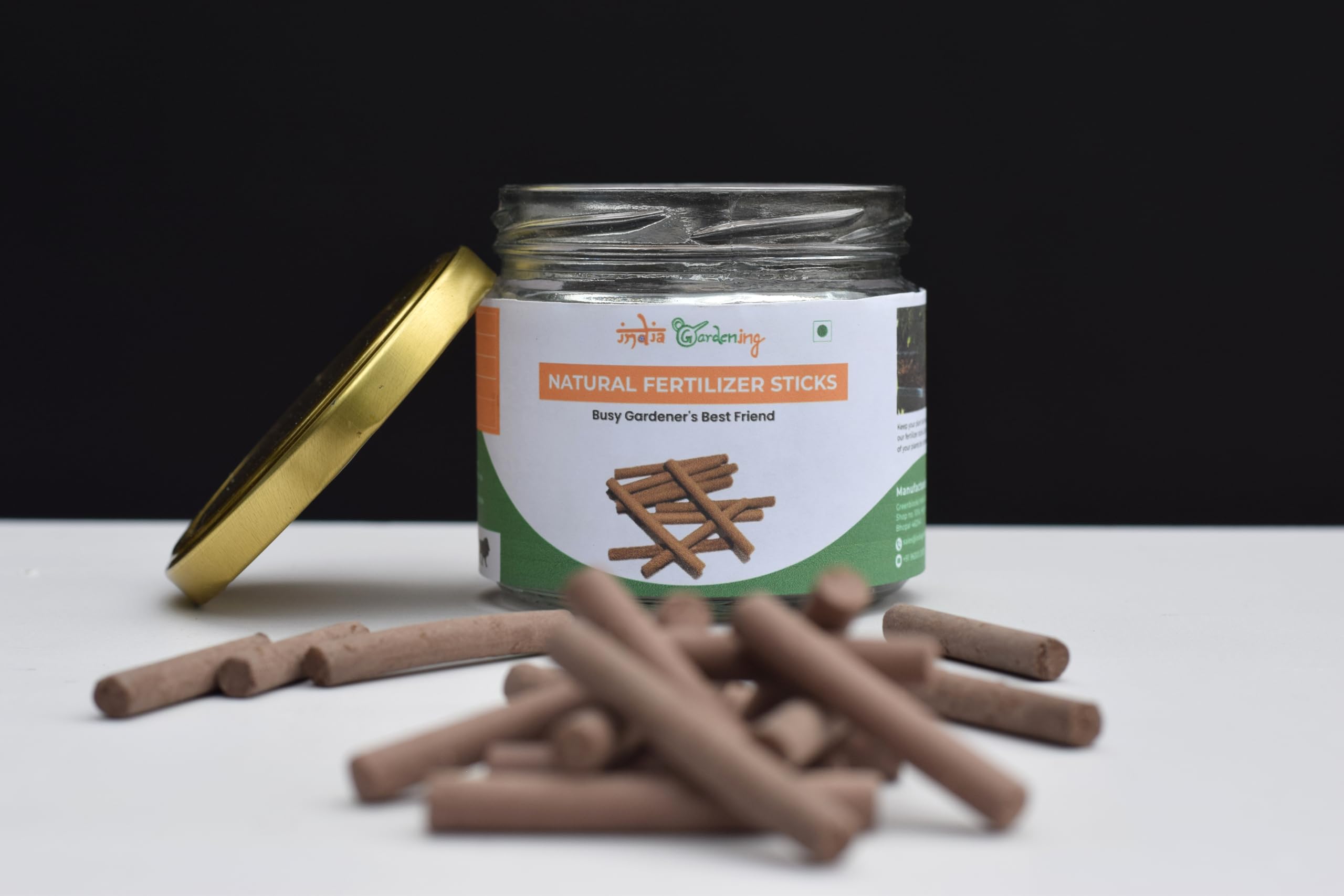 India Gardening Green Magic Fertilizer Sticks for Indoor Plants | Fertilizer Sticks for Plants | Effortless Plant Care | Compost Stick | Easy to Apply | Hassel Free Fertilizer Stick | 50 Stick In Jar (B0CJJRH42P) Amazon Price History, Amazon Price Tracker