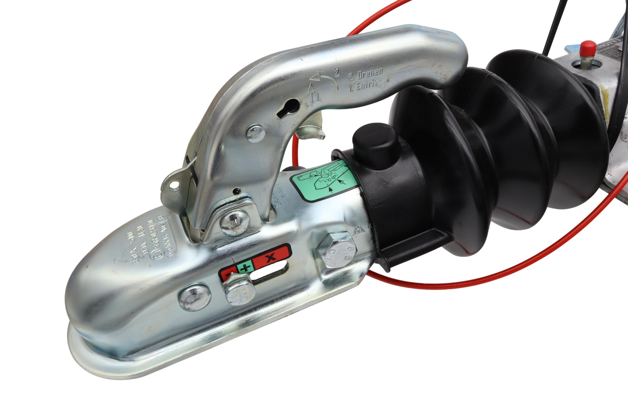 Dispositivo de inercia original de Knott KF 13 E con KK 14 750-1400 kg KF13 sin consola de rueda de apoyo, freno adecuado para Knott 202598.001 202598001