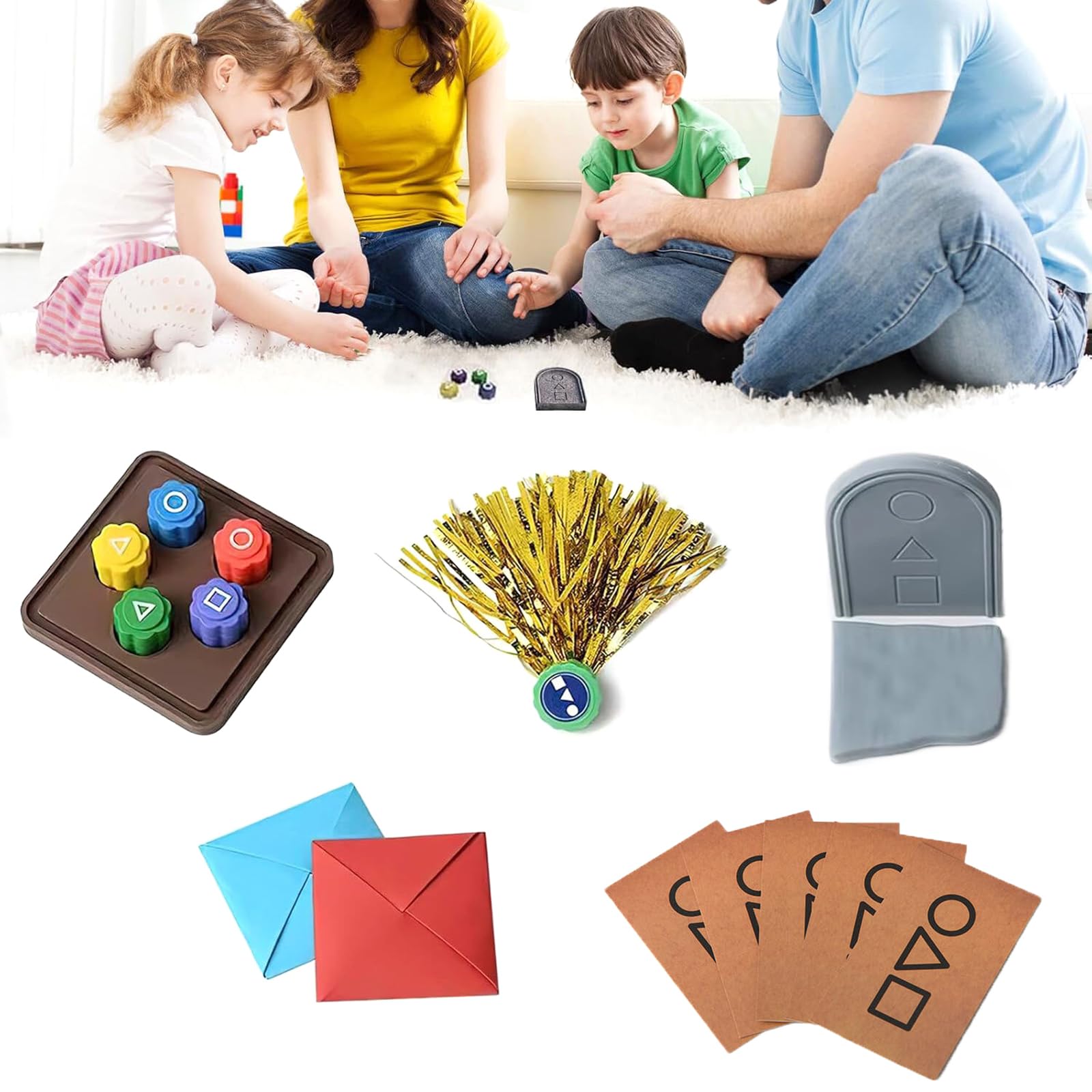 Jeu de dés traditionnel coréen Gonggi - Squid Game