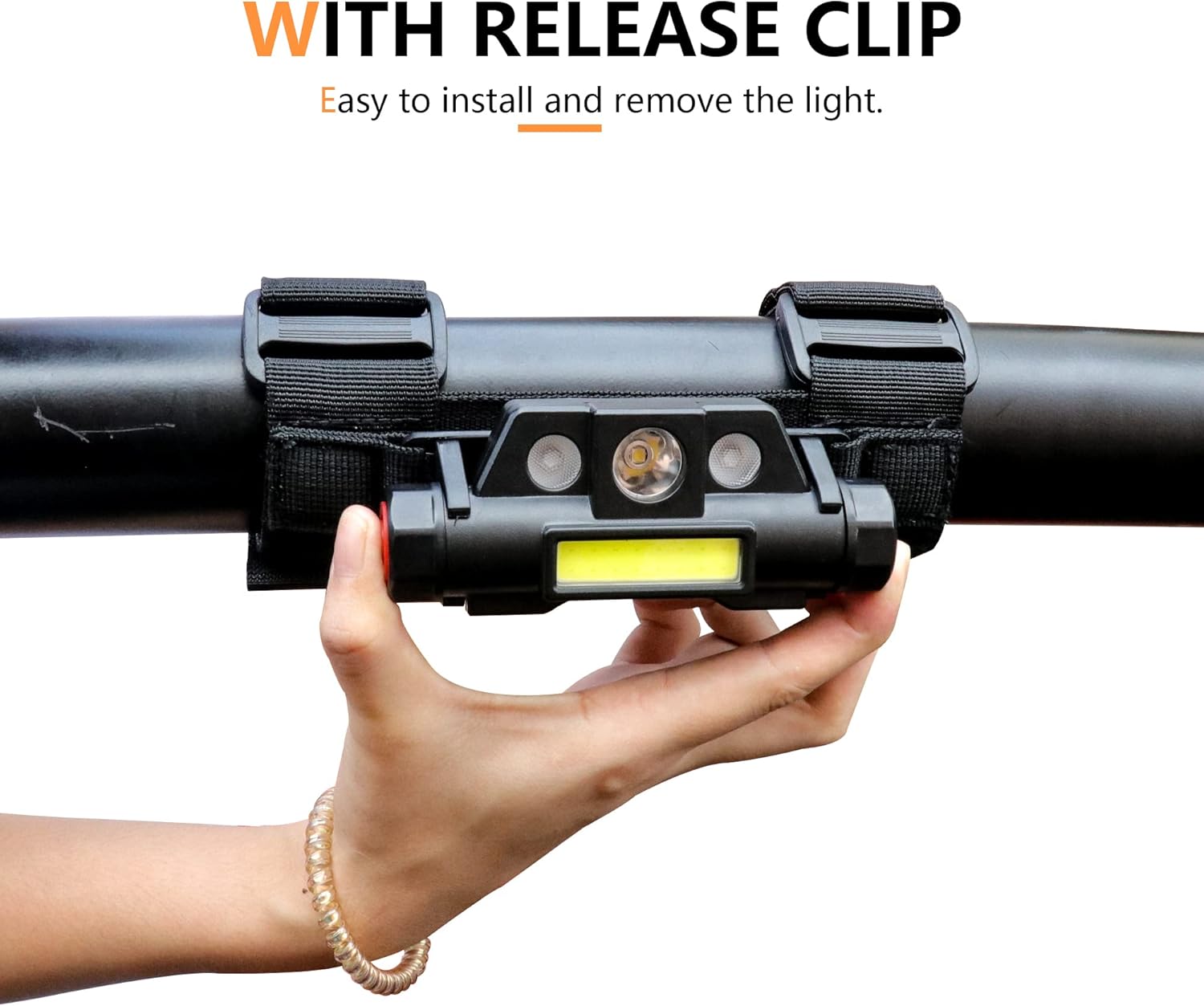 UTV Dome Light Roll Bar Interior LED Lighting for Polaris RZR Can Am ATV Golf Cart Boat Off-Road 1.5“-2.0" Roll Cage Mount Blue Red Emergency Strobe Lights Bar 2 Pack US Flag