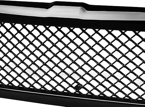 Miniatura 3 de Armordillo USA 7169180 Rejilla delantera de malla para capó, color negro brillante, para Dodge Ram 1500 1994-2001