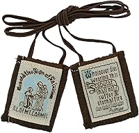 Vista 1 de Legítimo escapulario católico, 100 % lana.