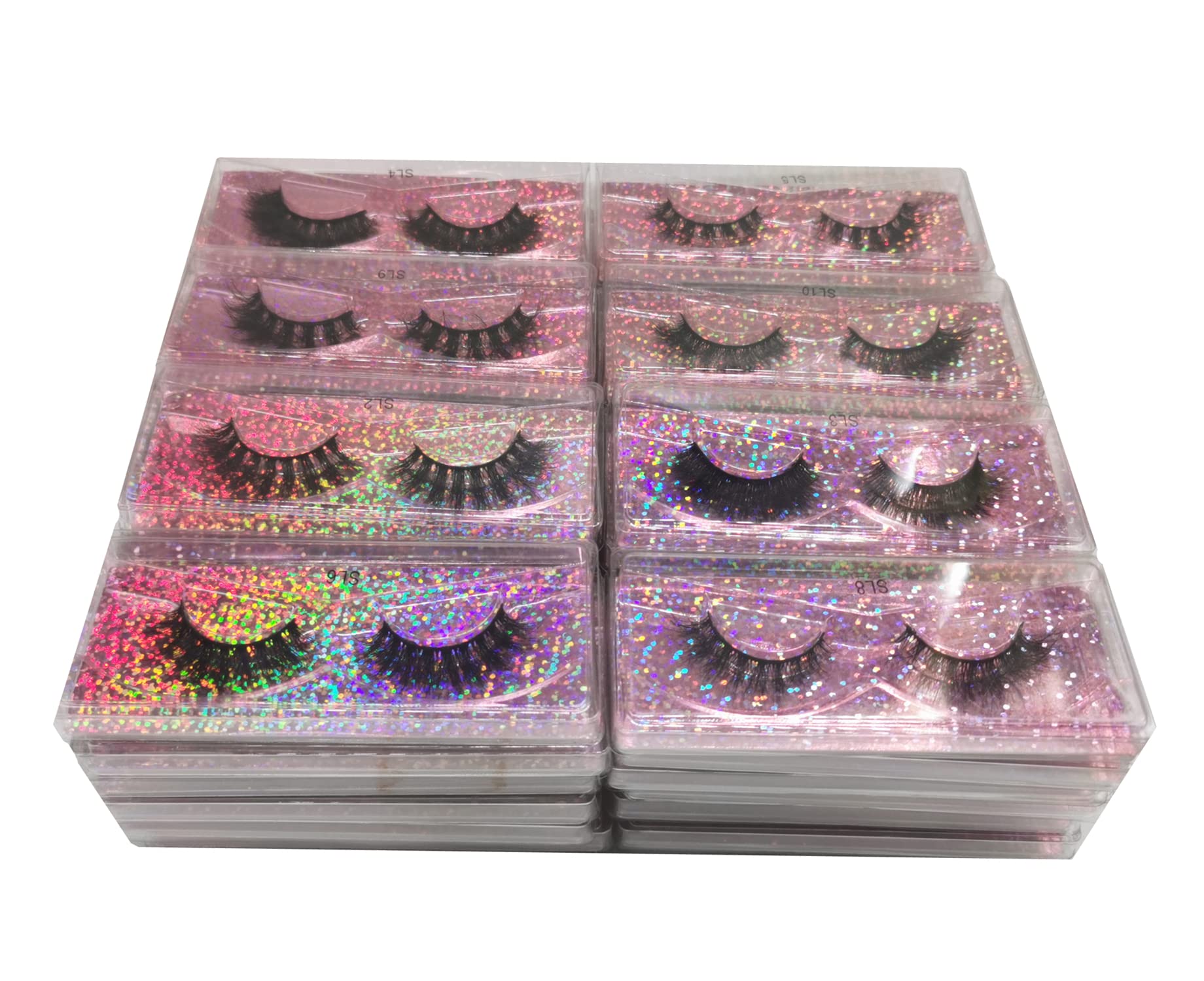 Faux Mink False Eyelashes – Natural Look Synthetic Lashes