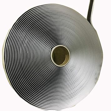 Welstik Black Butyl Seal Tape 1/8 Inch x 1 Inch x 30 Foot Leak Proof Putty Tape for RV Repair, Window, Boat Sealing, Glass and EDPM Rubber Roof Patching