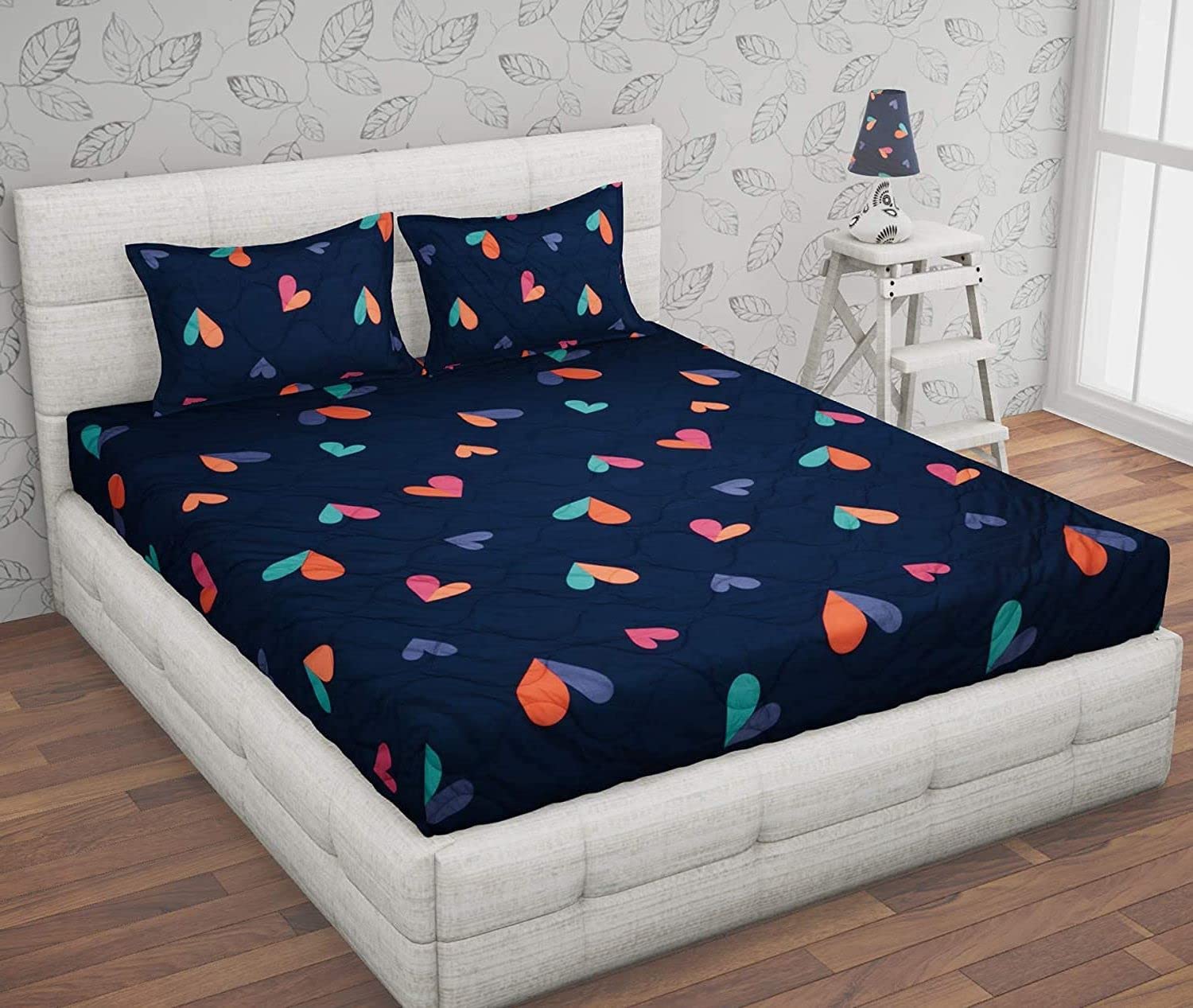 See full amazon price history chart for BROMWICK 360 Degree Fitted Glace 3D Printed Cotton Bedsheet for Double Bed Perfect for King Size Bedsheet Size(84x90) Inches, Includes 1 Double Bed Sheet and 2 Pillow Covers, Colour - (Black Grey) BROMWICK 360 Degree Fitted Glace 3D Printed Cotton Bedsheet for Double Bed Perfect for King Size Bedsheet Size(84x90) Inches, Includes 1 Double Bed Sheet and 2 Pillow Covers, Colour - (Black Grey) (B0BM4LL291) Amazon Price History, Amazon Price Tracker