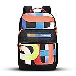 uppercase Campus 2502 Sustainable School Backpack | 2025 Collection | Well – Padded, Double Compartment with File Sleeve, Organizers, Side Bottle Pocket| For Boys & Girls | 500 Days Warranty