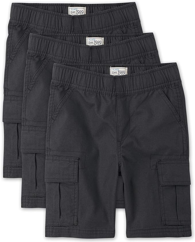 The Children's Place Baby Boys' Pull on Cargo Shorts