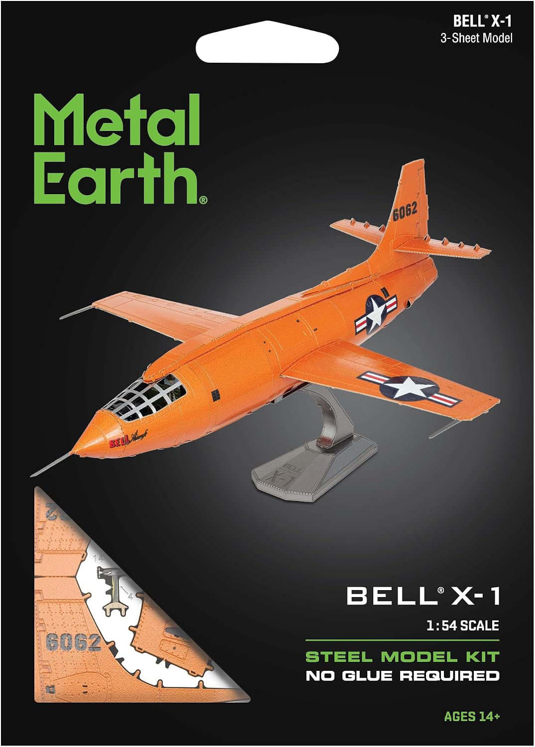 Metal Earth Bell X-1 3D Metal Model Kit Fascinations