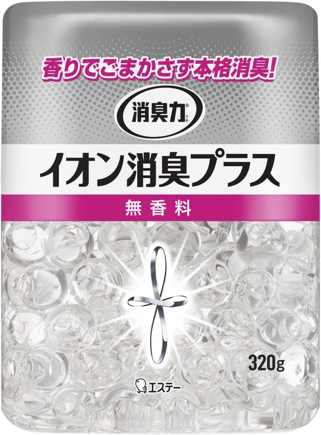 消臭力 イオン消臭プラス 消臭ビーズ 部屋 トイレ用 ラベルレス 無香料 本体…