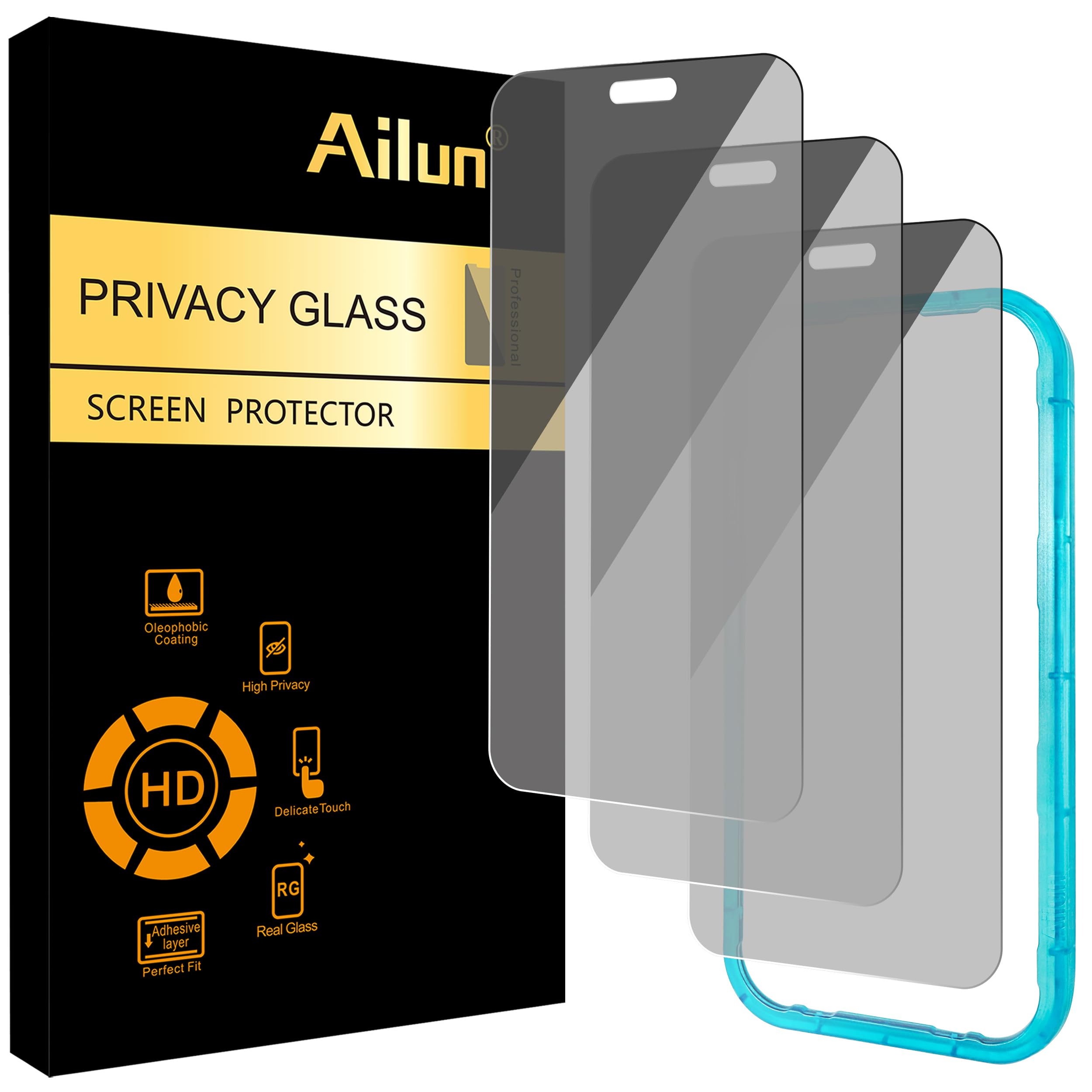 Ailun Privacy Screen Protector iPhone 17e/16e/14/13/13 Pro, 2 Pack — Amazon image 28