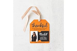 "Thankful" Real Estate Pop By Gift Tag