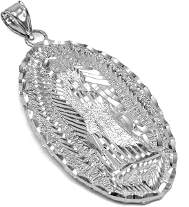Claddagh Gold 925 Sterling Silver Jesus Face Pendant – Handcrafted In USA, Simple & Meaningful Religious Jewelry - View #5