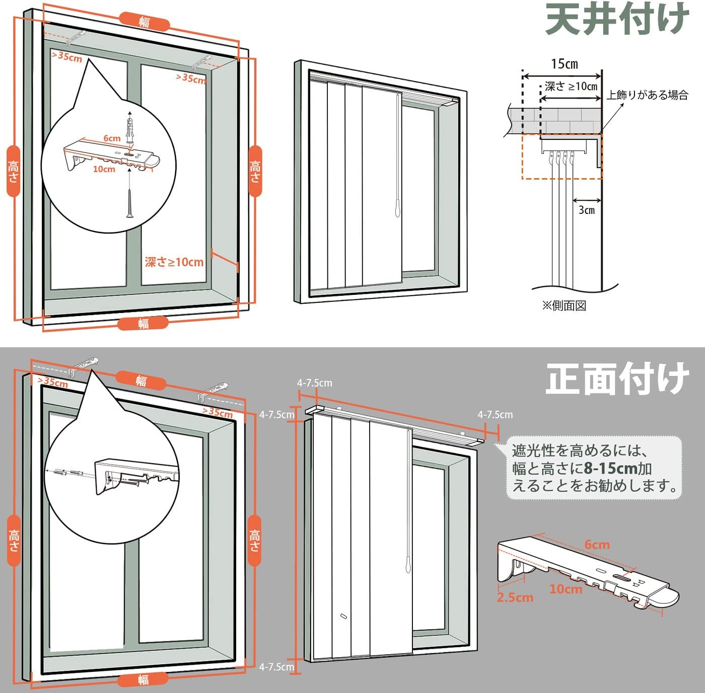 Yoolax パネルブラインド パネルカーテン バトン式 採光 本格型 専用