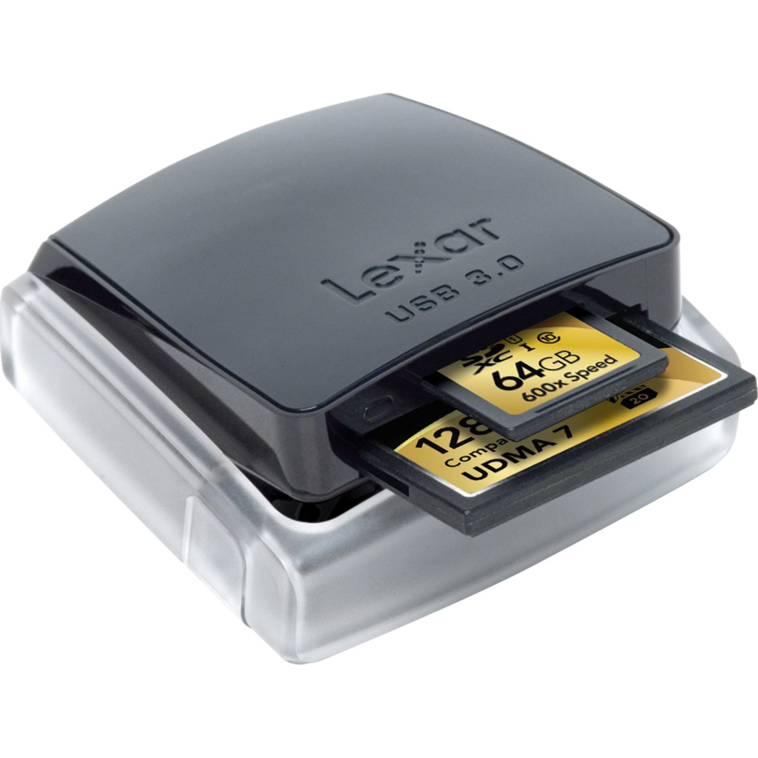 Lexar Leitor profissional de compartimento duplo USB 3.0