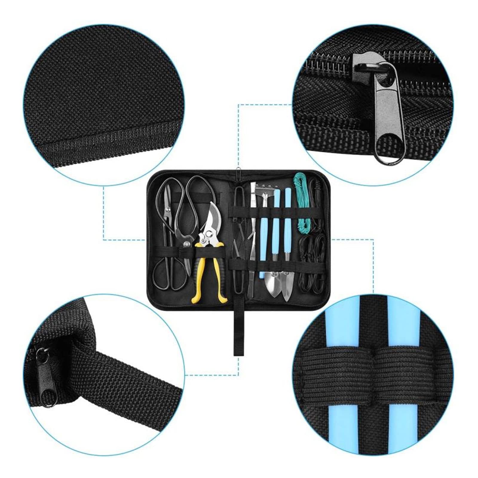 Ensemble d'outils de de Jardinage Succulent, sécateur de Haute qualité, Fil de bonsaï Durable pour Les jardiniers
