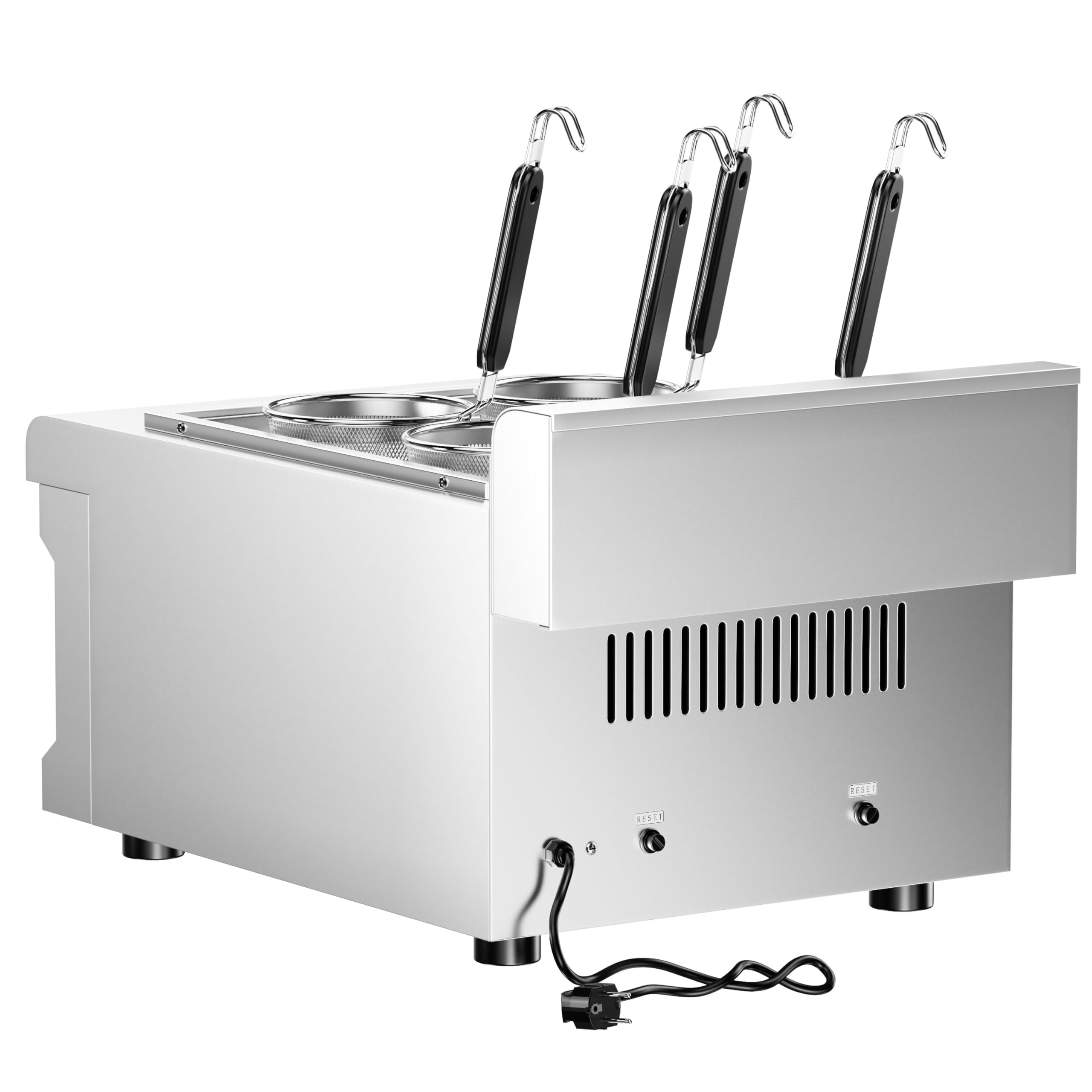 GGM Gastro Elektro Nudelkocher 3 kW mit 4 Körben
