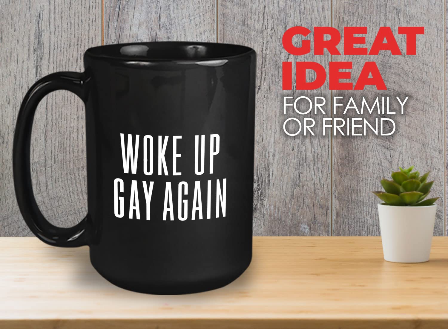 Pagma Tazza LGBTQI+ Con Scritta 'War Wohl Doch Keine Phase' - 330 Ml, Stampata Fronte/retro, Idea Regalo Gay Pride, Queer, Lesbica