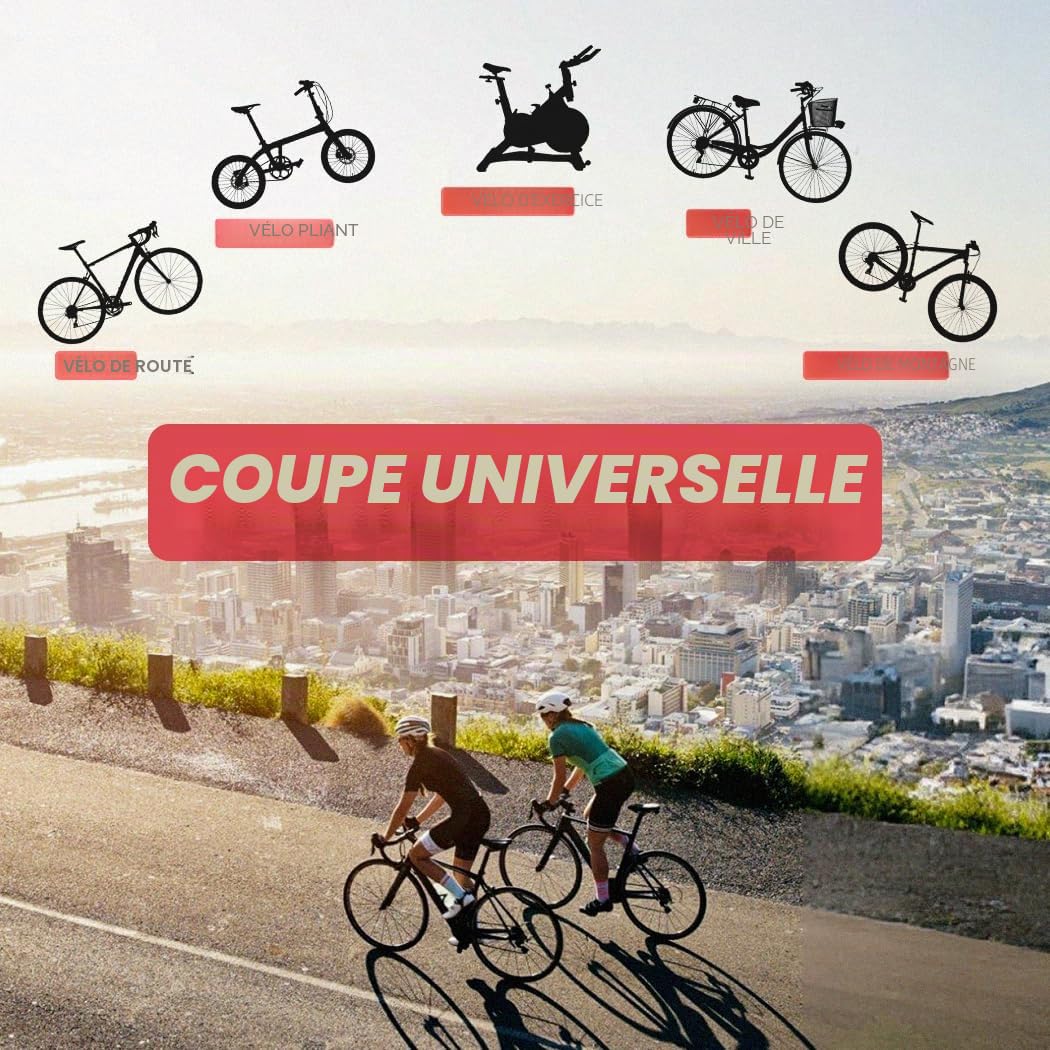 Selle de vélo avec Largeur réglable en continu - Siège de vélo Confortable et respectueux de la Prostate pour VTT, vélo de Route, vélo de Ville et Train à Domicile