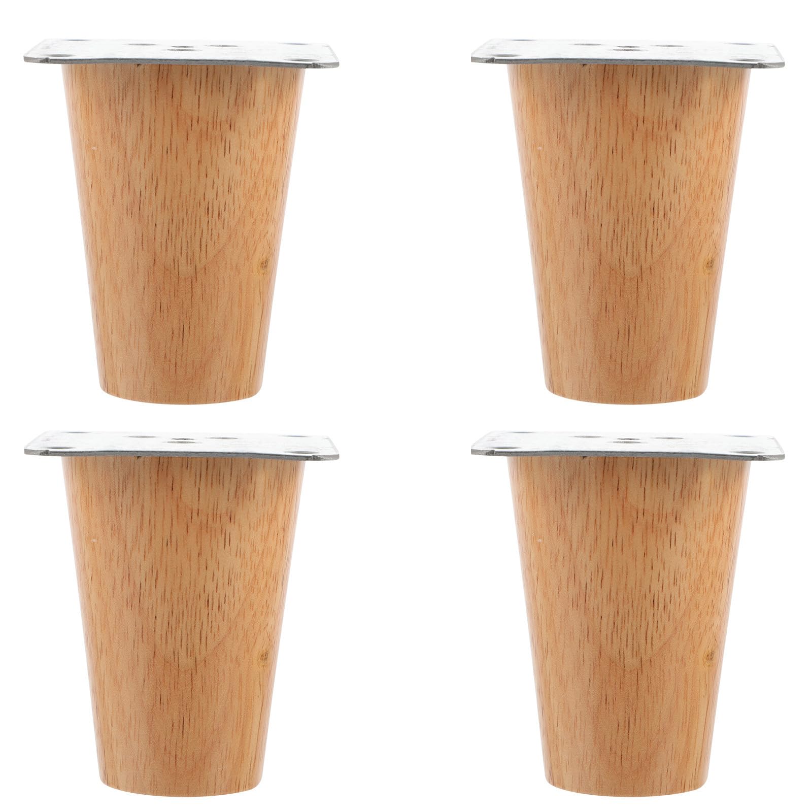 Patas de mueble de madera maciza estables y lisas para banco de trabajo