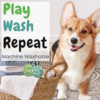 Vista 5 de Otterly Pets Paquete de 6 bolas de cuerda para perros pequeños y cachorros, juguetes masticables duraderos e interactivos, para jugar y buscar