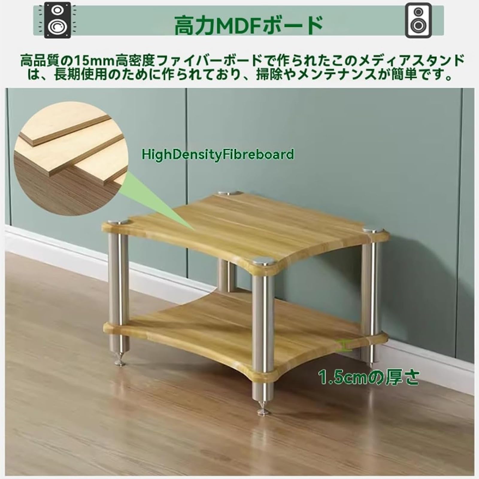 Amazon.co.jp: オーディオラック レコード棚 avラック レコードラック1