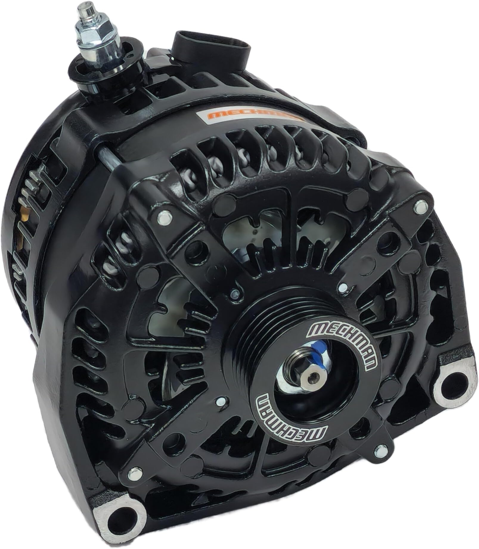 Mechman 390-Amp High Output Alternator 1996-2020 GM Truck/SUV 4.3L 4.8L 5.3L 5.7L 6.0L (Black)