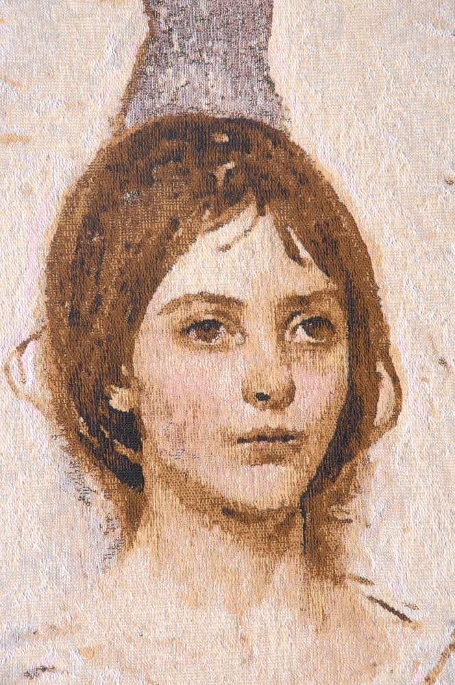 Angels Thayer Belgian Tapestry Wall Hanging - 28 in. x 37 in. Cotton/Viscose/Polyester by Abbot Handerson