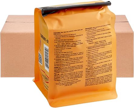 Kettle Fryer Cleaner Tablet Pucks, 4 OZ (5/BX)