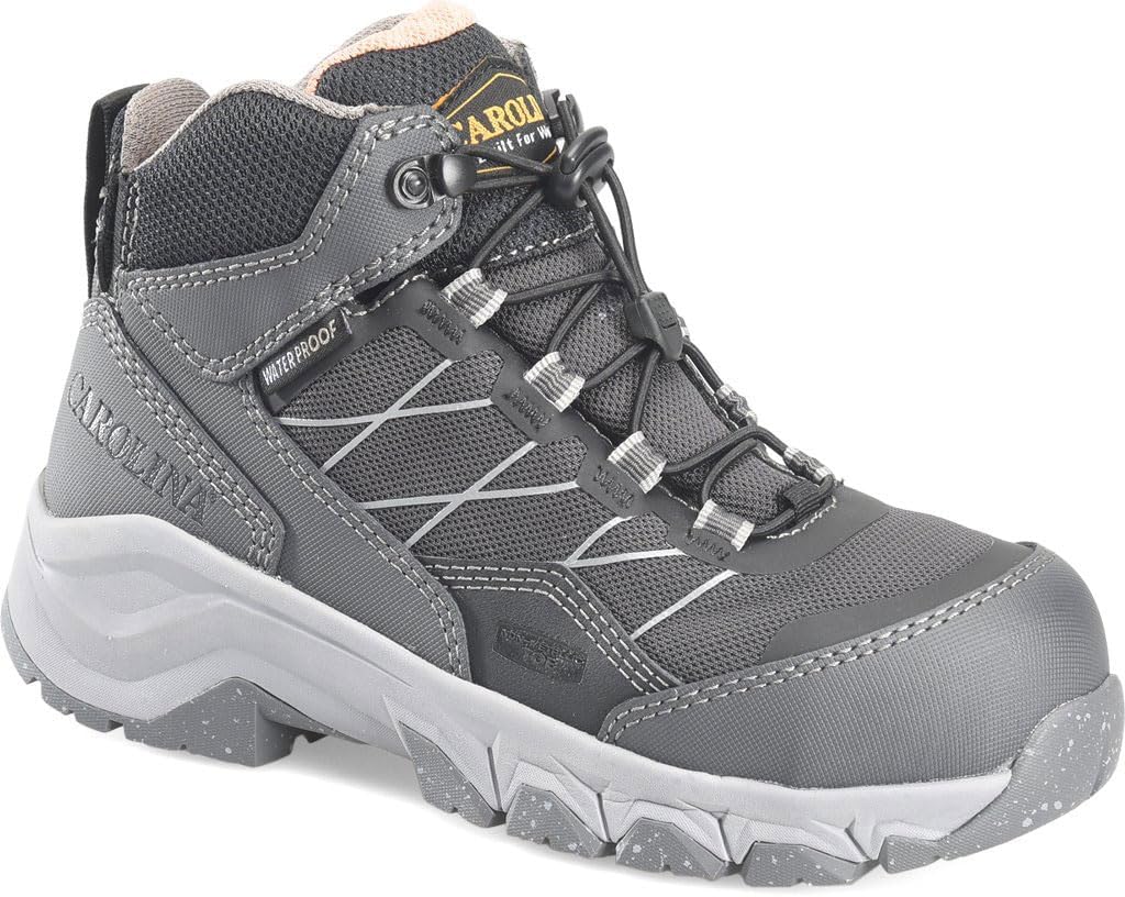 Carolina Vya - Lightweight Ez-Entry Waterproof Composite Toe Hiking Boot for Women, Slip-Resistant, Durable & Comfortable