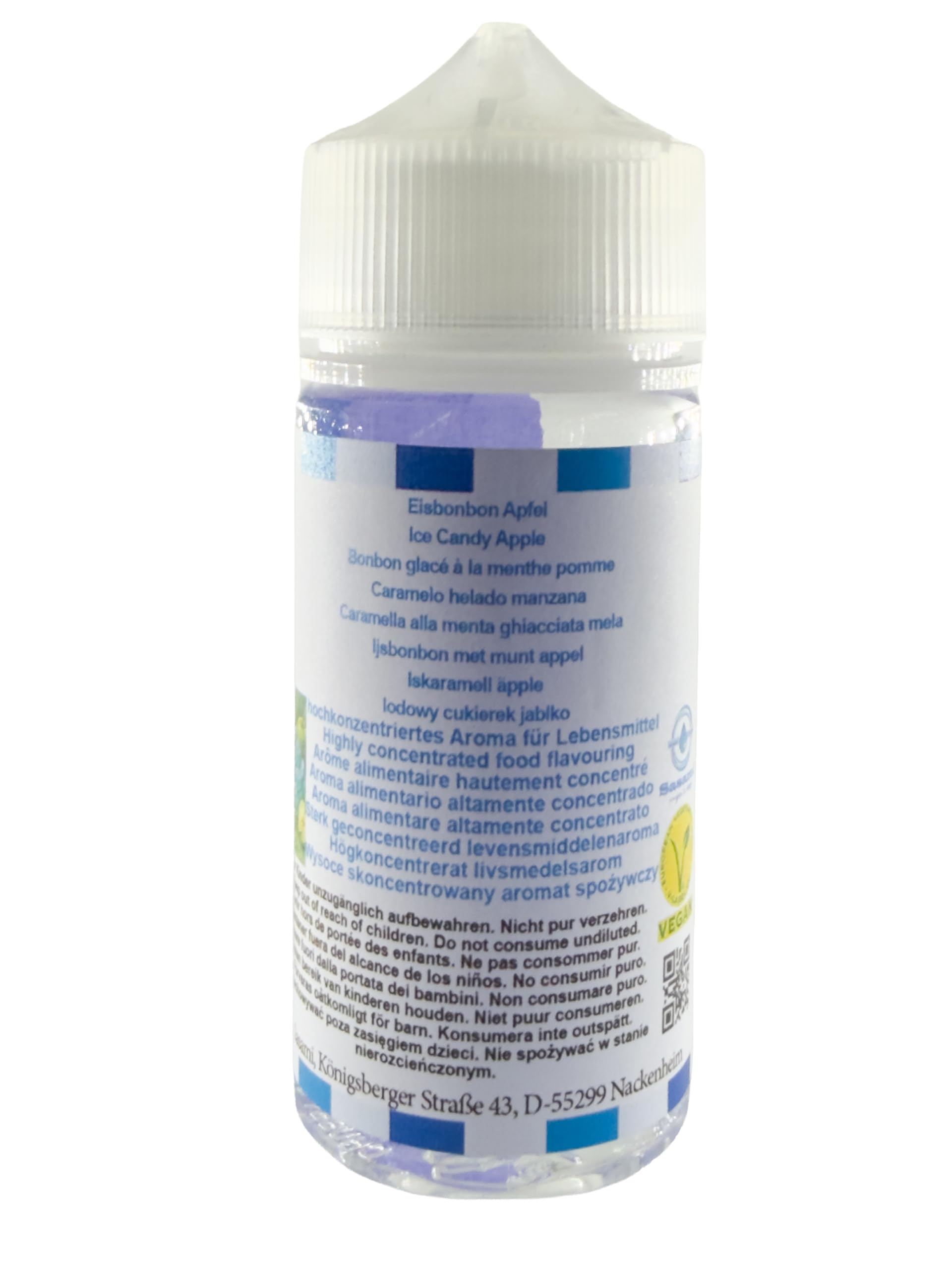 Caramelo helado manzana aroma concentrado - Vegano - Sasami - 100ml