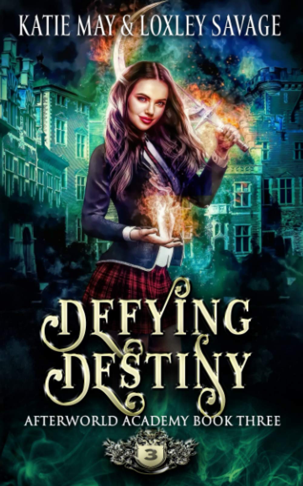 Defying Destiny: A Reverse Harem Academy Romance (Afterworld Academy)