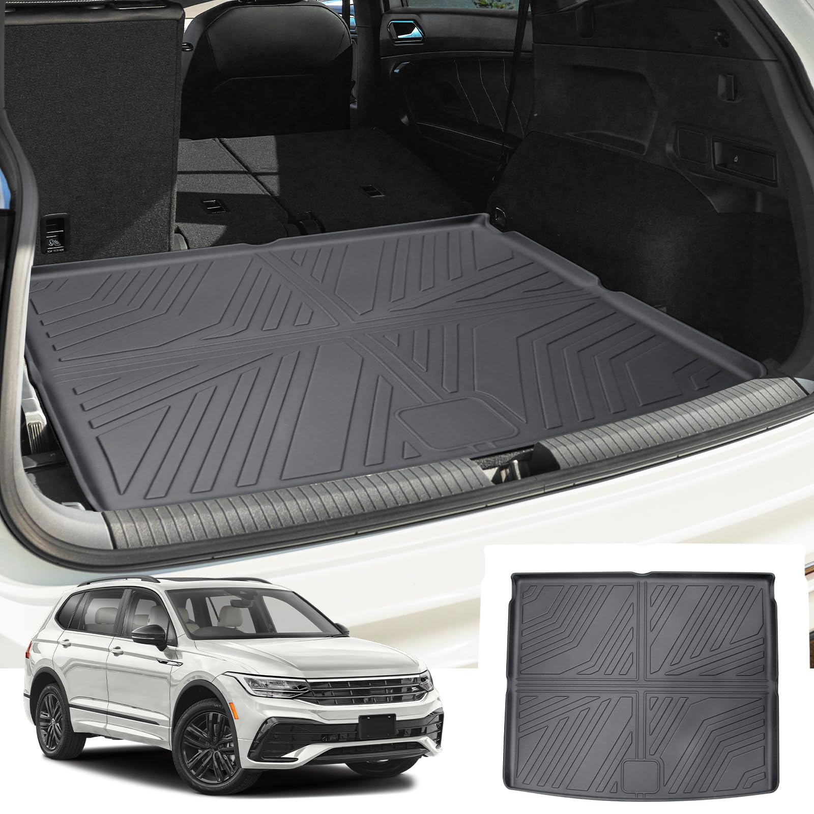 Kofferbakmat Voor BMW Voor I5 G60 2024 2025 2026 Sedan Kofferbak TPE Materiaal Vloermathoes Anti-vuil Tapijtvoering Opbergmat Kofferbakmatten