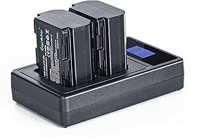 NP-FZ100 Battery and Charger Set Replacement for Sony A7iii