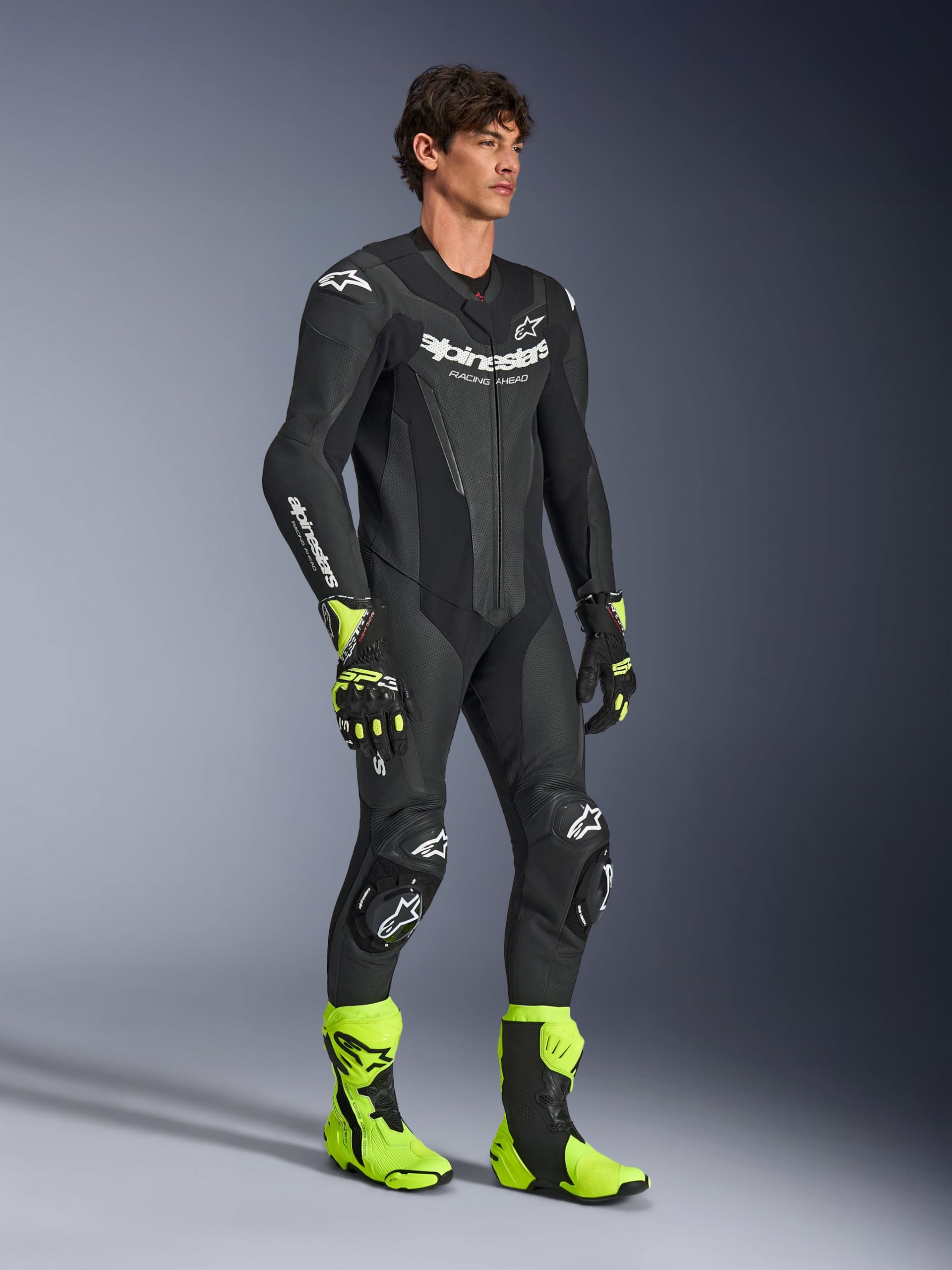 Alpinestars GP Force V2 Lederkombi 1-tlg. schwarz 52