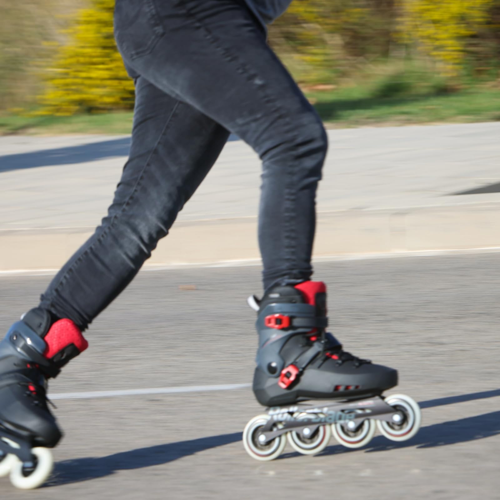 Rollerblade MAXXUM XT, Pattini in linea Uomo, nero/rosso