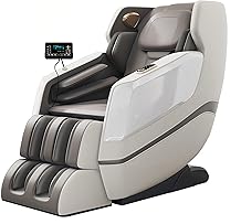 Massage Chair,Multi-Level Intensity Adjustment and Quiet OperationThe Perfect Choice for Daily RelaxationWhite