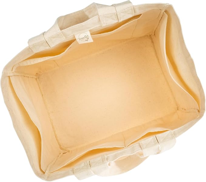 Set 3pc Bolsa VeraMia Lienzo XL con Bolsillos Reales miniatura 9