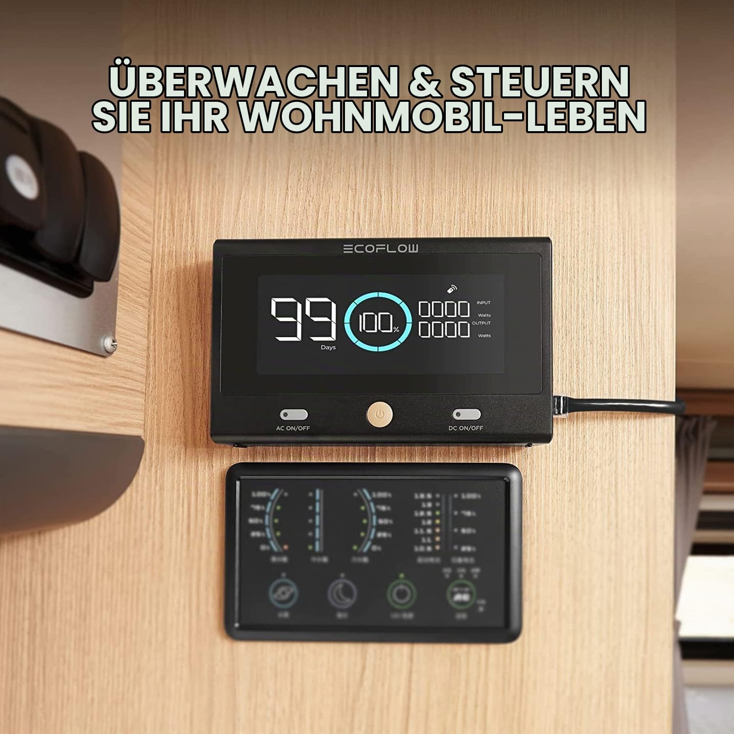ECOFLOW Delta PRO Fernbedienung, 110×110×11 cm, 0,63 kg, 5004901001, DELTAProRC