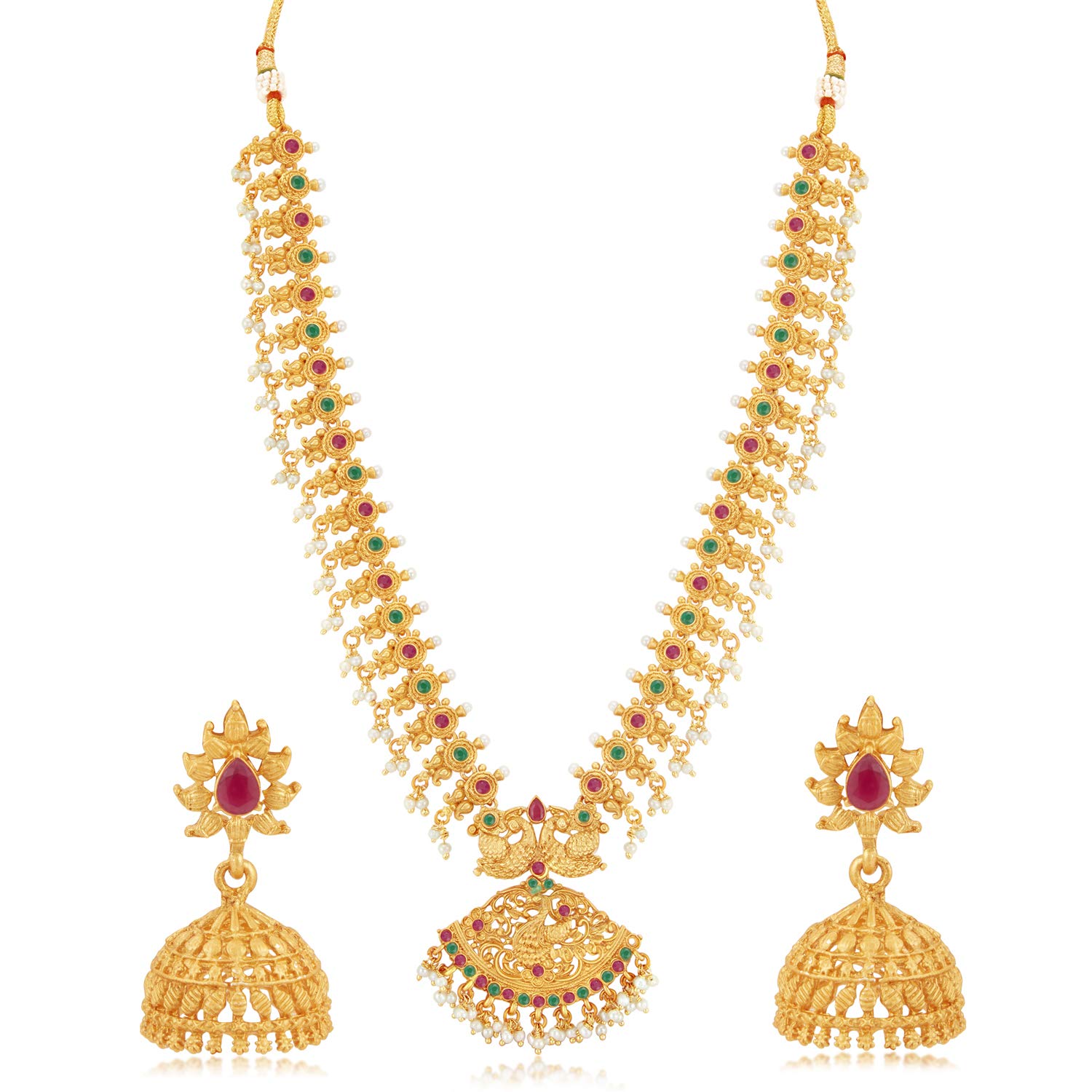 Buy Sukkhi Classic Pearl Gold Plated 