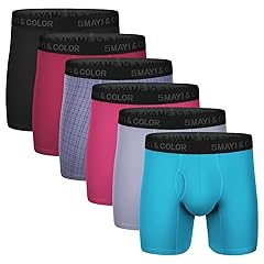 B: 6" Boxer Briefs Pack of 6