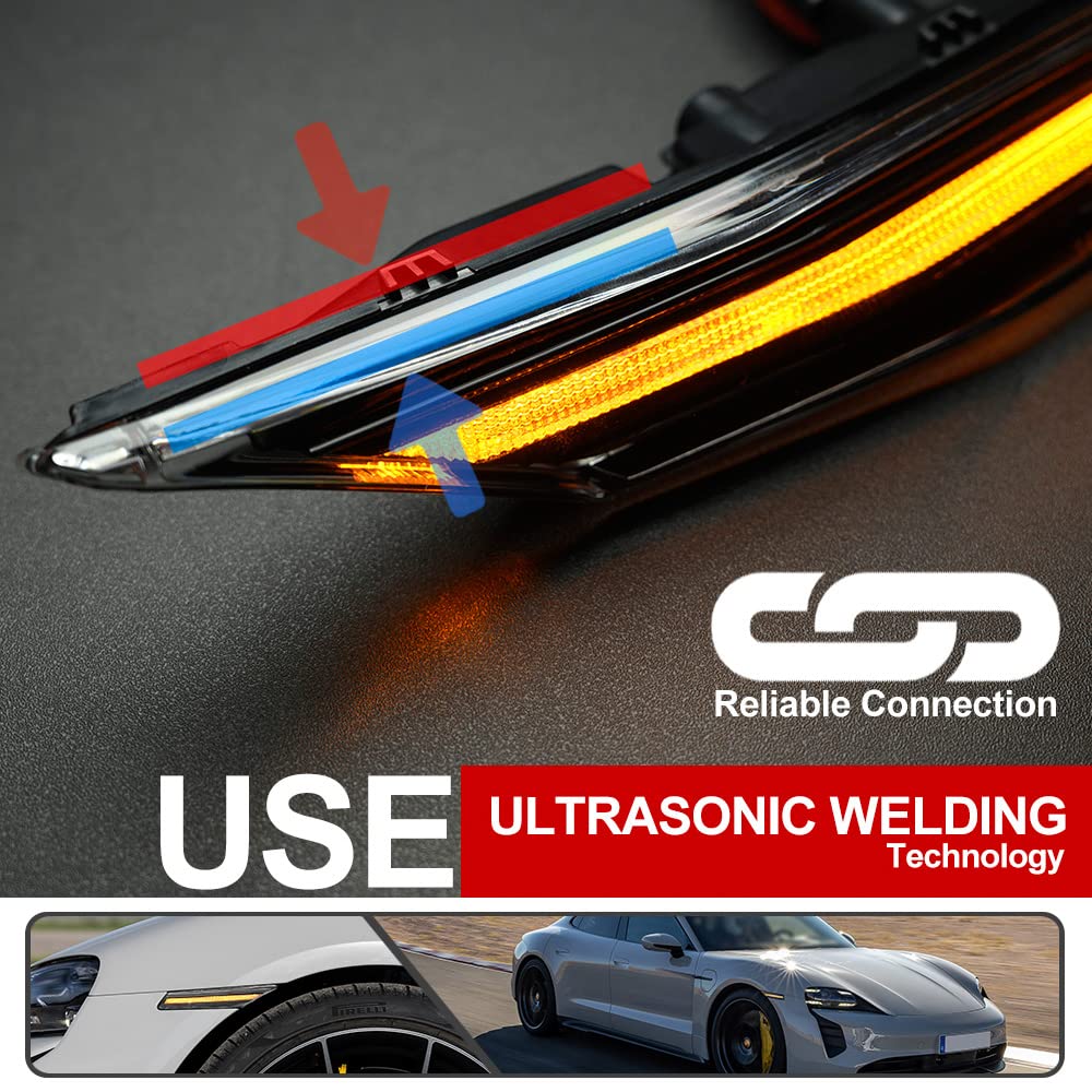 Amazon.com: 2Pcs Amber LED Blinker Side Marker lights for Amazon.com: 2Pcs Amber LED Blinker Side Marker lights for