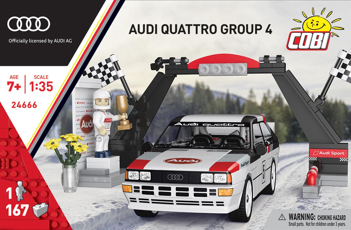 Audi Quattro Group 4 (1981) Scale 1:35
