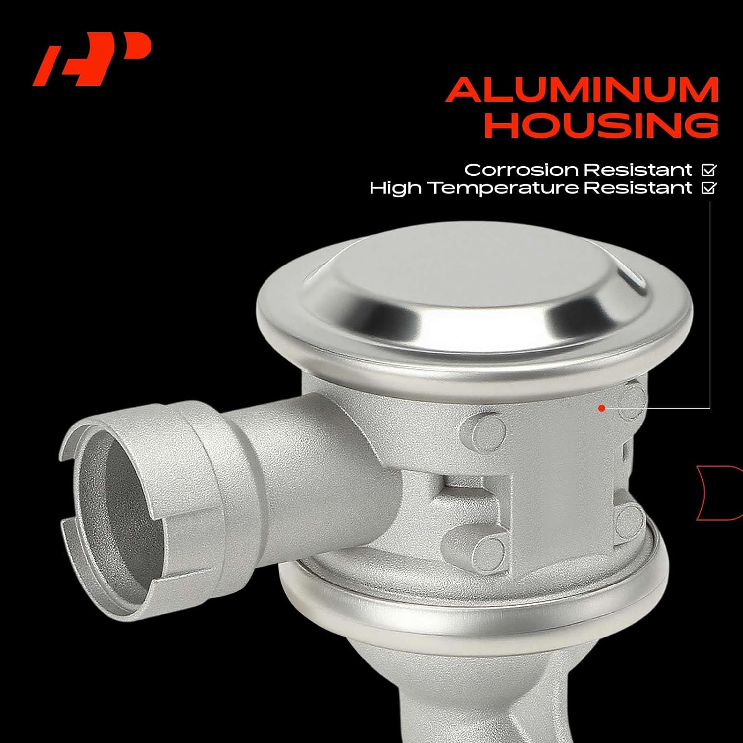 A-Premium Secondary Air Injection Check Valve Compatible with BMW X5 2003-2006 3.0L, 525i 2004-2005 2.5L, 530i 2004-2005 3.0L, Z4 2003-2005 2.5L 3.0L, Air Pump Check Control Valve with Gasket