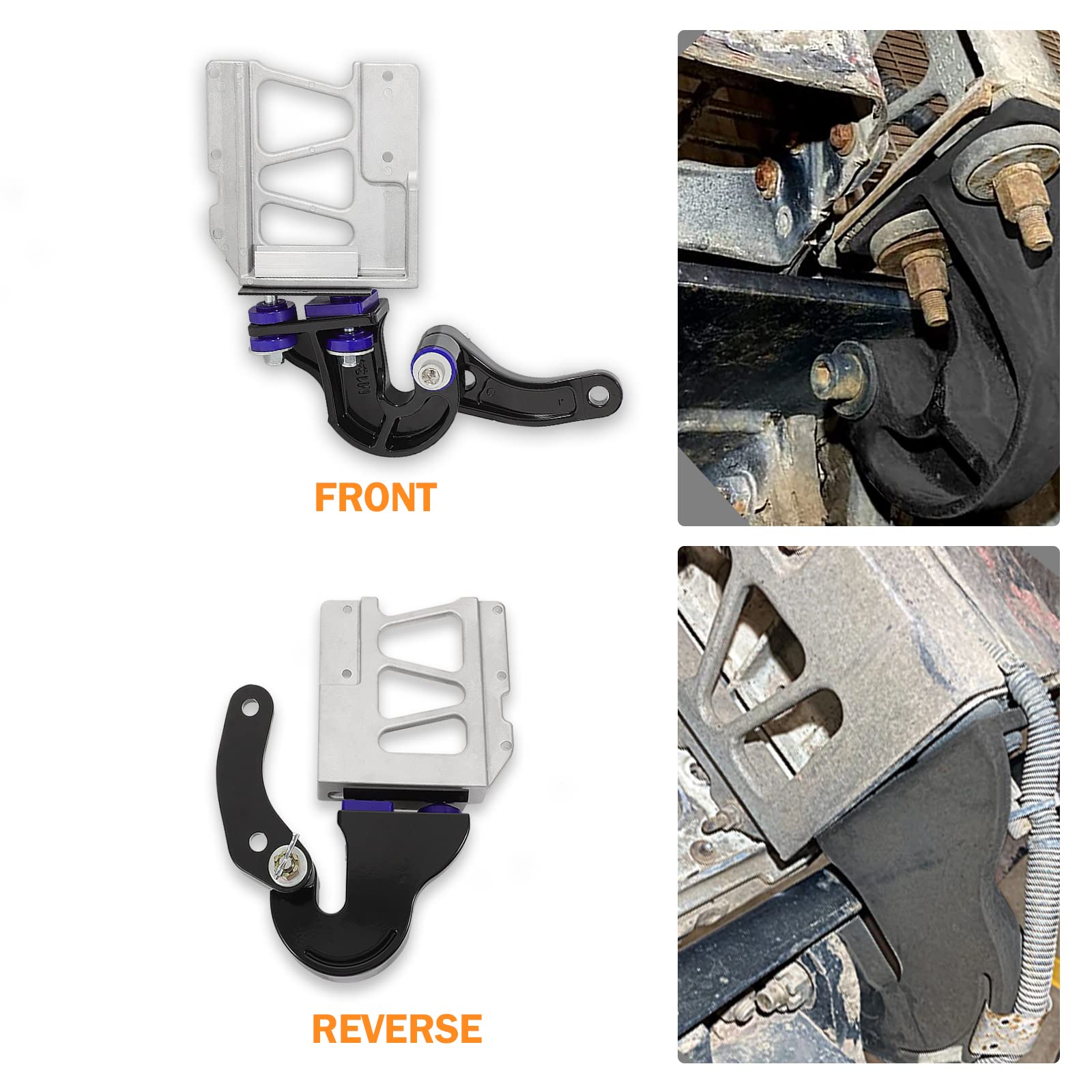 M134708R & M134708L Lower Hood Pivot Kit For Peterbilt 377 378 379 - Hood Hinge Replacement - View #6