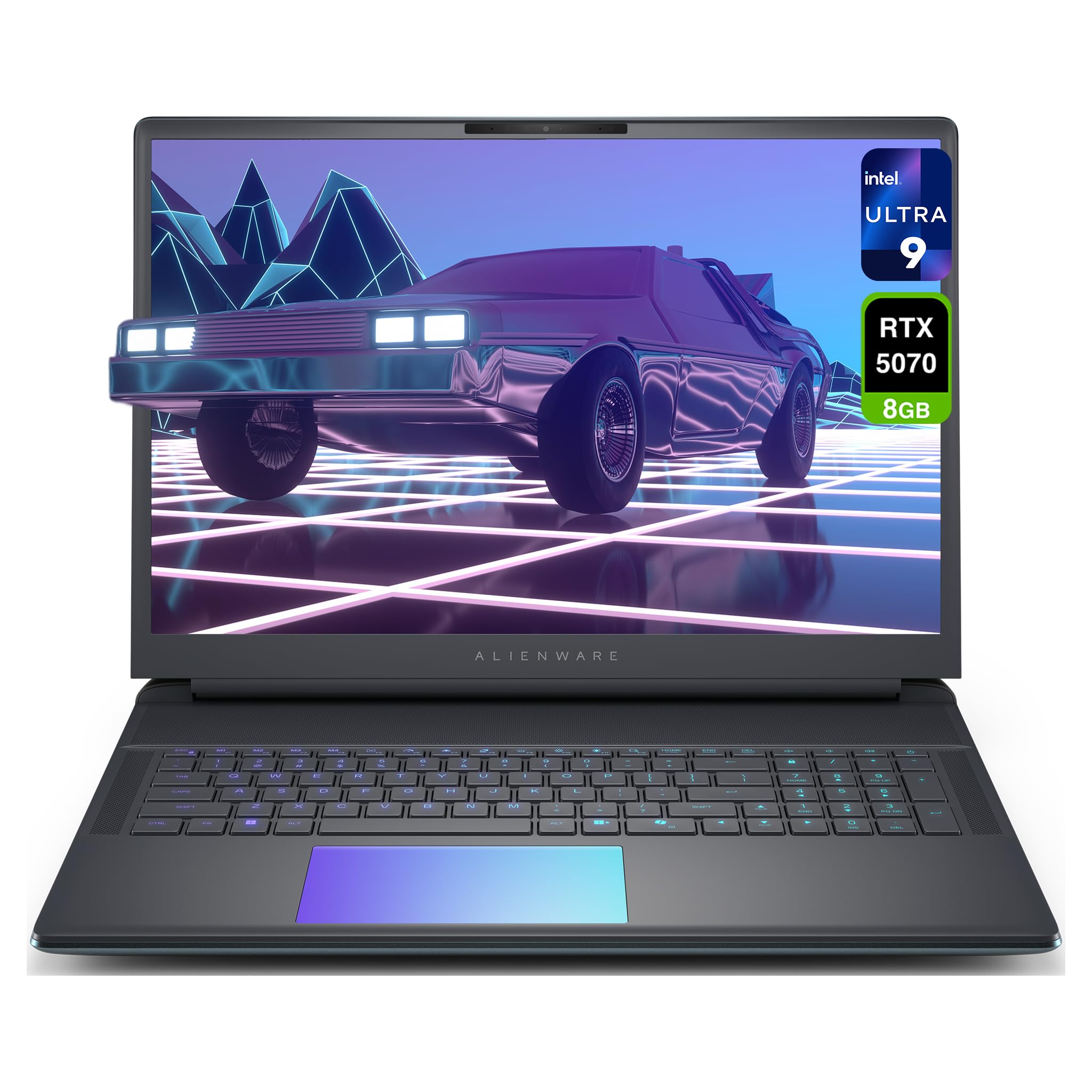 Alienware 18 Area 51 Gaming Laptop, Intel Ultra 9-275HX, 64 GB DDR5 RAM, 4 TB PCIe SSD, 18" QHD+ (2560x1600) 300Hz Display, Nvidia G-Force RTX 5070, Backlit Keyboard, W11 Home, Liquid Teal