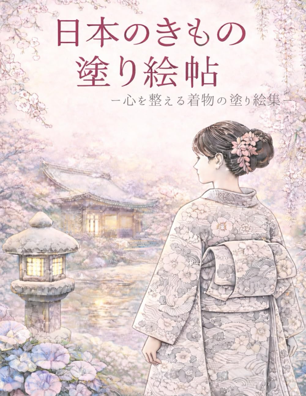 日本のきもの塗り絵本: 心を整える着物の塗り絵集
