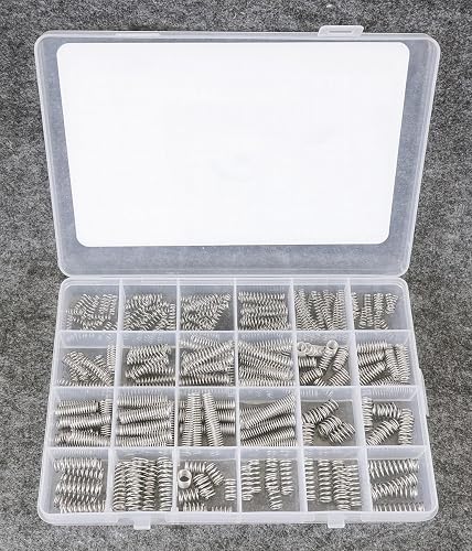 300 Druckfedern Sortiment – 23 Größen, Edelstah Produktbild-Vorschau 2
