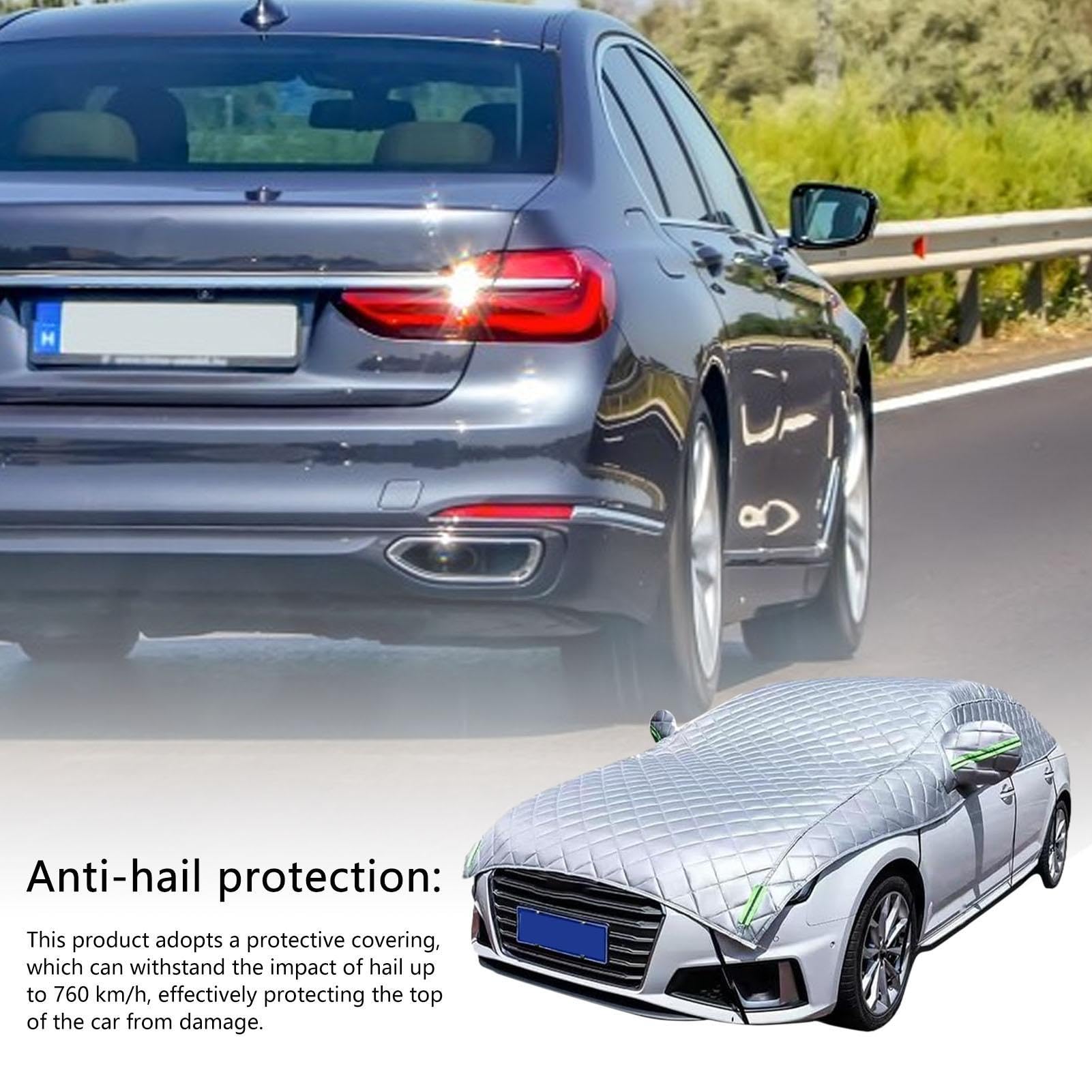 Hagelschutz-Autoabdeckung, Auto-Karosserieabdeckung, Hagelschutz-Abdeckung, Hagelschäden, Universal-Abdeckung für Eis und Schnee, für die meisten Autos